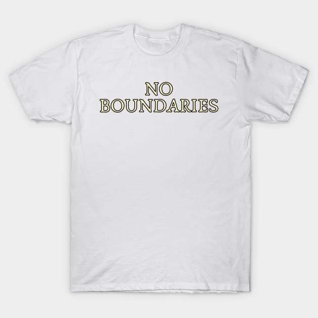 No Boundaries T-Shirt by Variant Designer